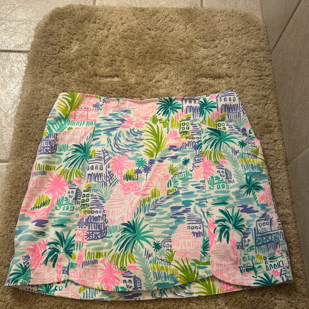 Lilly Pulitzer Multicolor Tropical Skort
